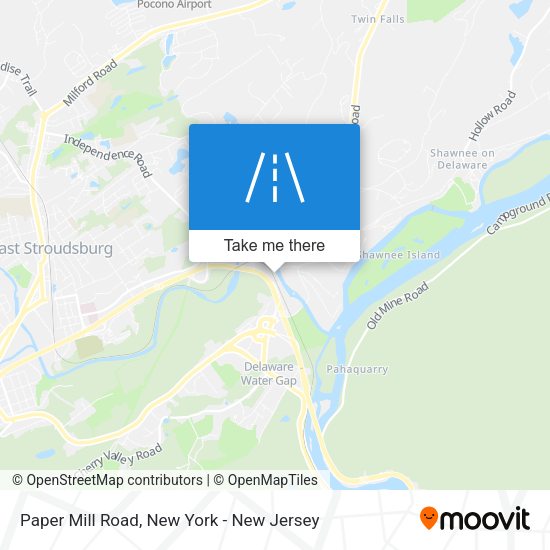 Mapa de Paper Mill Road