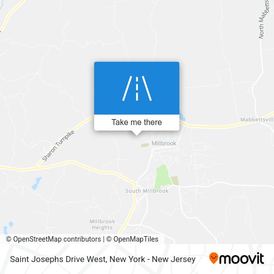 Mapa de Saint Josephs Drive West