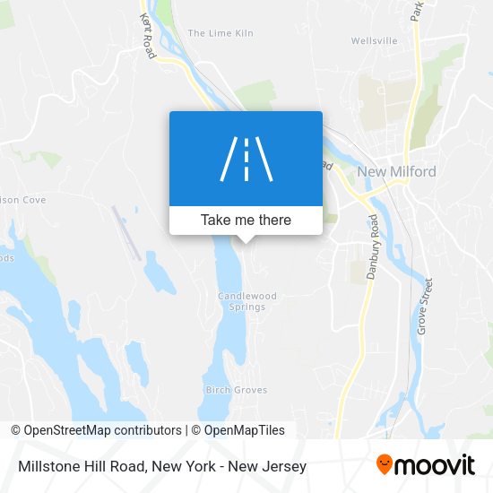 Mapa de Millstone Hill Road