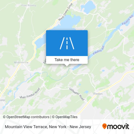 Mapa de Mountain View Terrace