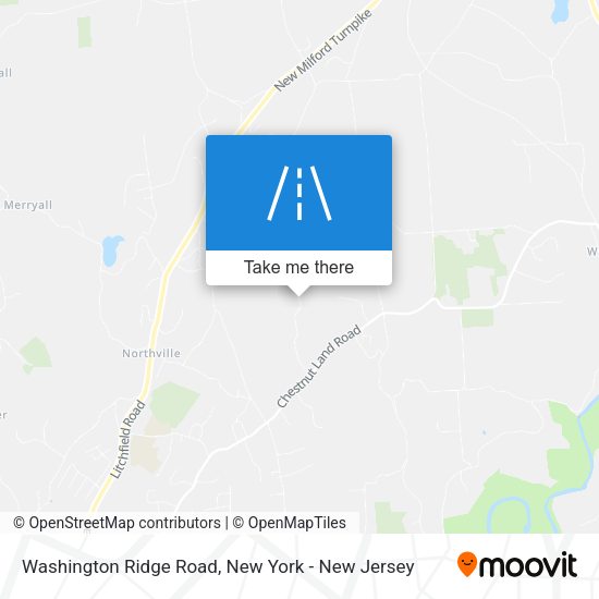 Mapa de Washington Ridge Road