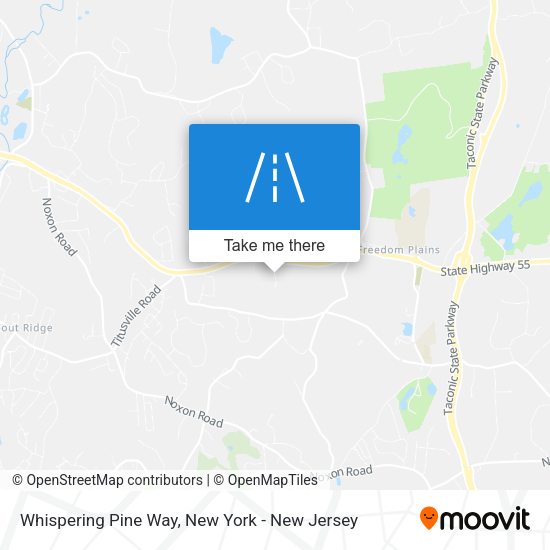 Mapa de Whispering Pine Way