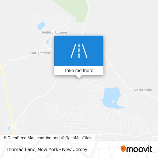 Mapa de Thomas Lane