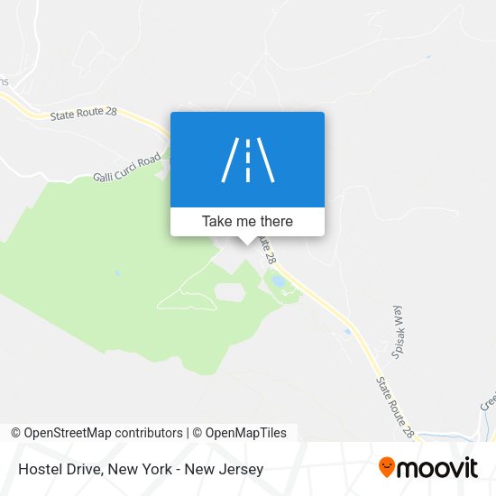 Hostel Drive map