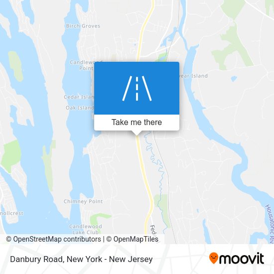Mapa de Danbury Road