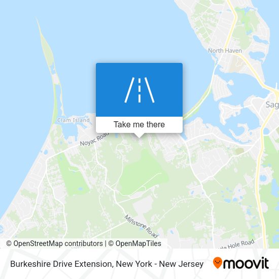 Burkeshire Drive Extension map
