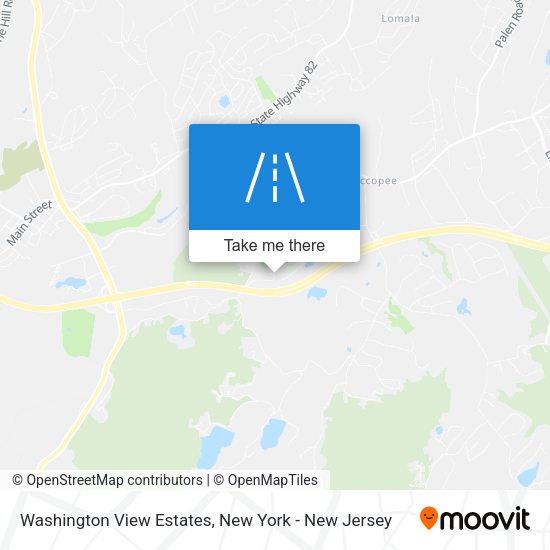 Mapa de Washington View Estates