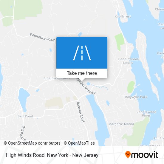 Mapa de High Winds Road