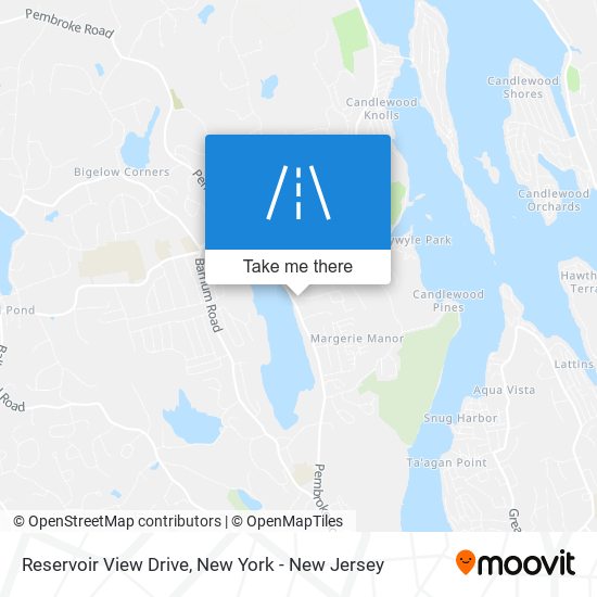 Reservoir View Drive map