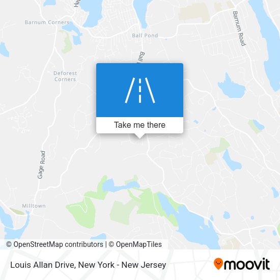 Mapa de Louis Allan Drive
