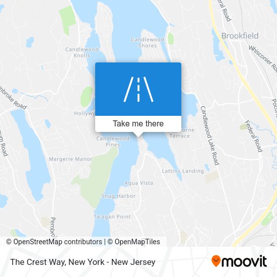 Mapa de The Crest Way