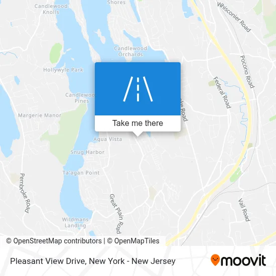 Pleasant View Drive map