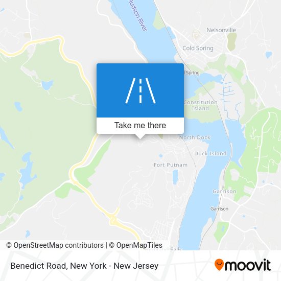 Mapa de Benedict Road