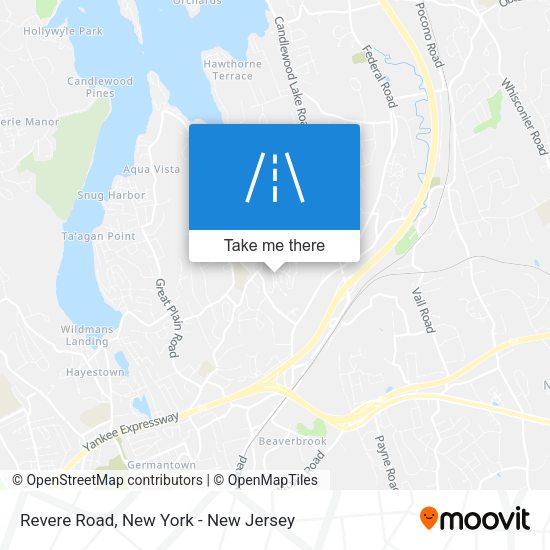 Mapa de Revere Road