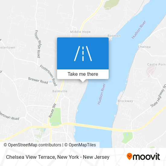 Chelsea View Terrace map