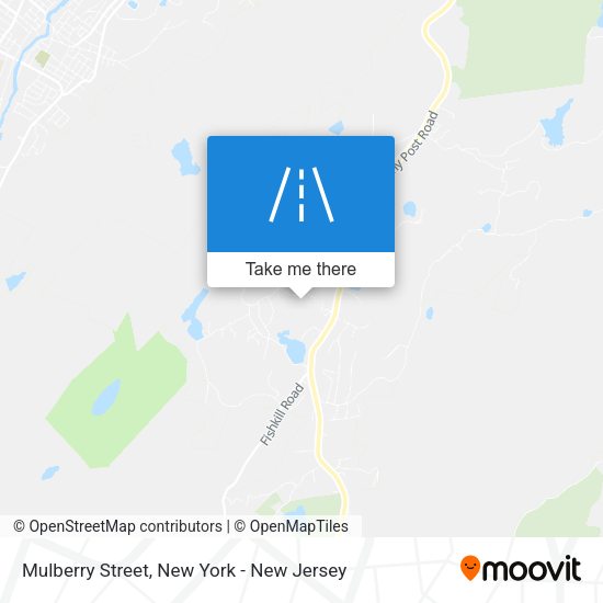 Mapa de Mulberry Street