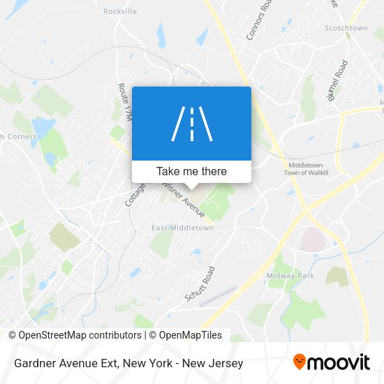 Mapa de Gardner Avenue Ext