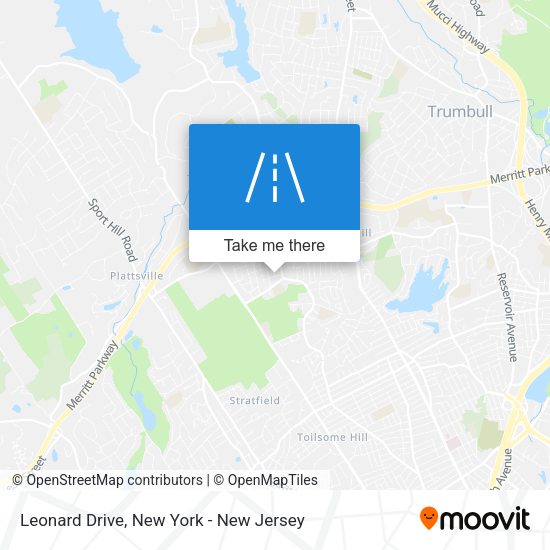 Mapa de Leonard Drive
