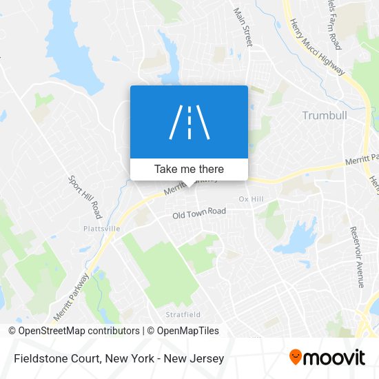 Mapa de Fieldstone Court