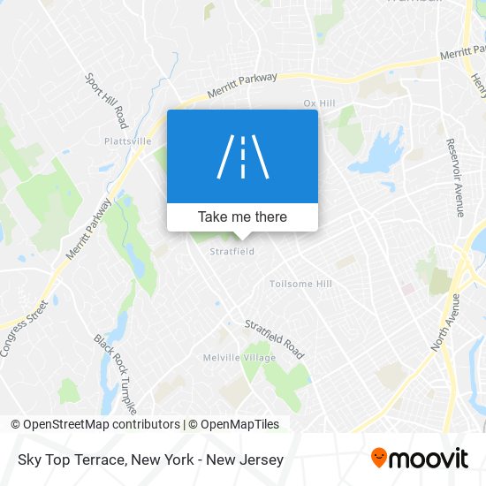 Sky Top Terrace map