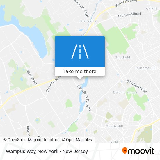 Wampus Way map