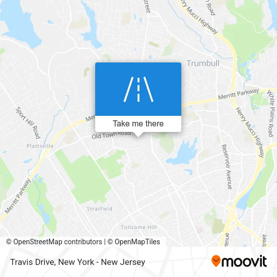 Mapa de Travis Drive