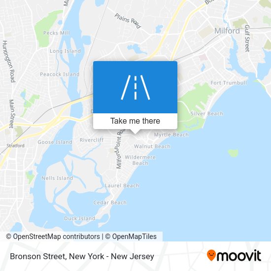 Mapa de Bronson Street