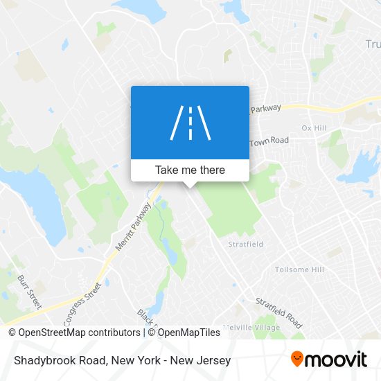 Mapa de Shadybrook Road