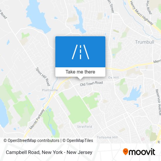 Mapa de Campbell Road
