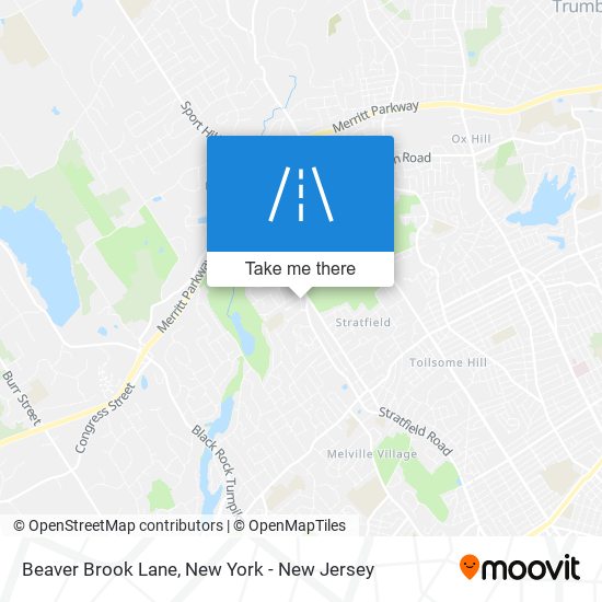 Beaver Brook Lane map