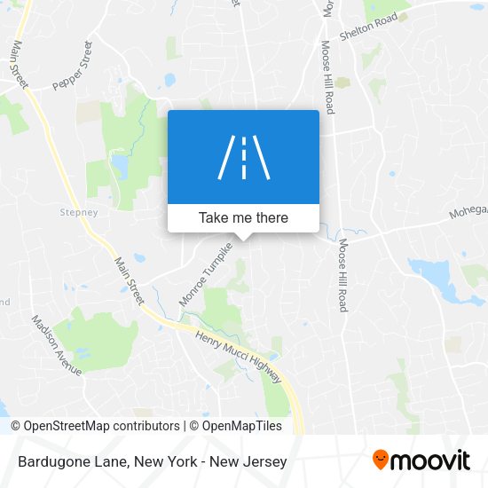 Mapa de Bardugone Lane