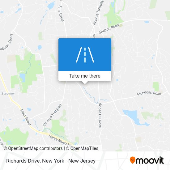 Mapa de Richards Drive