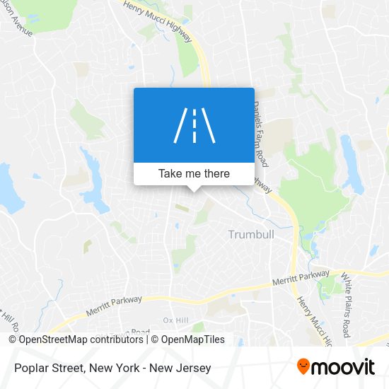 Mapa de Poplar Street