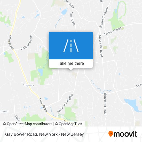 Mapa de Gay Bower Road
