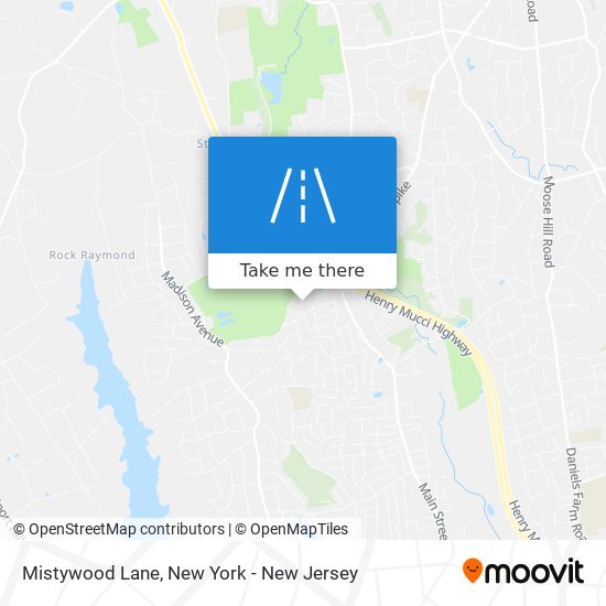 Mapa de Mistywood Lane