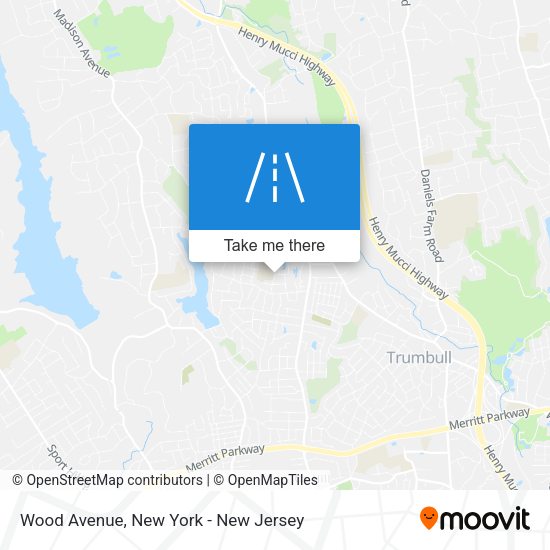 Mapa de Wood Avenue