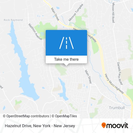 Mapa de Hazelnut Drive