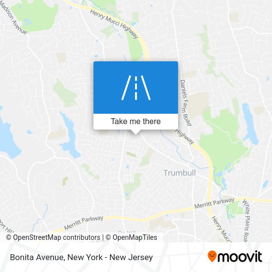 Mapa de Bonita Avenue