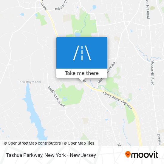 Mapa de Tashua Parkway