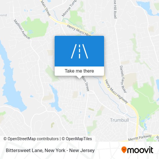 Mapa de Bittersweet Lane