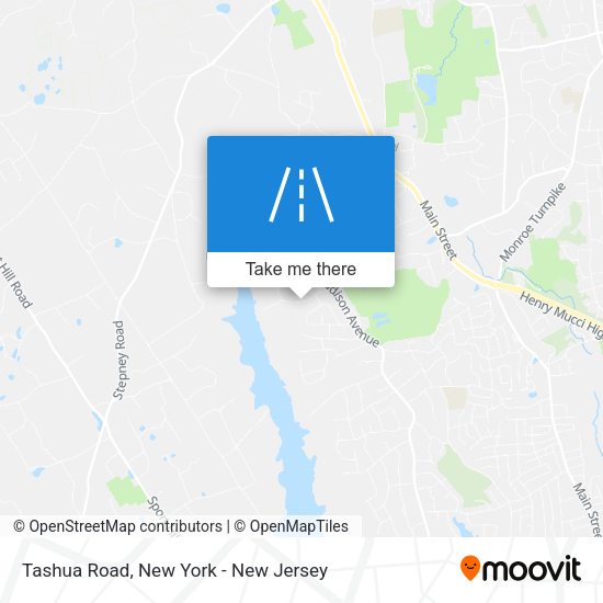 Mapa de Tashua Road