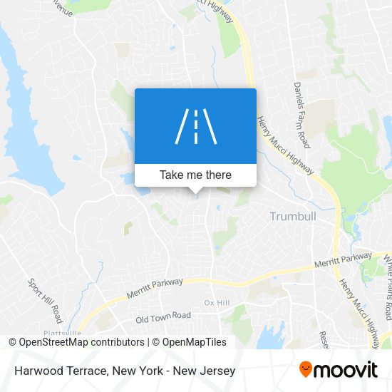 Mapa de Harwood Terrace