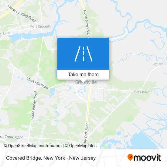 Covered Bridge map