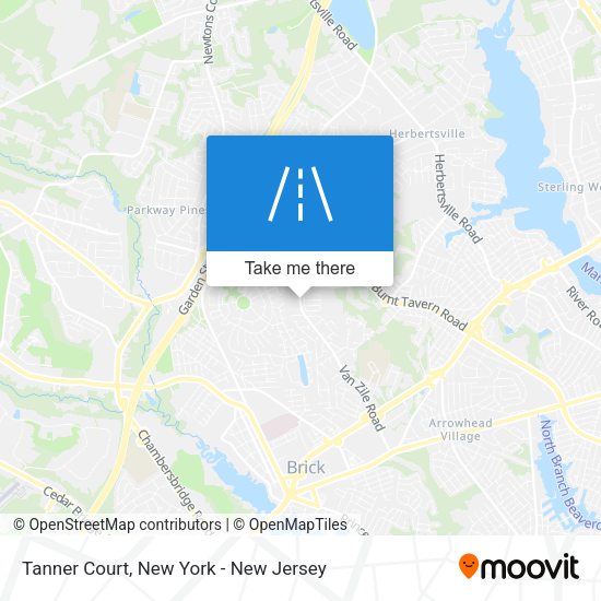 Mapa de Tanner Court