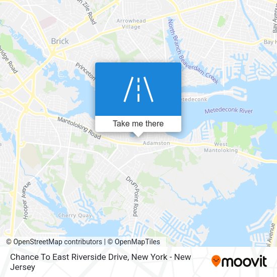 Mapa de Chance To East Riverside Drive