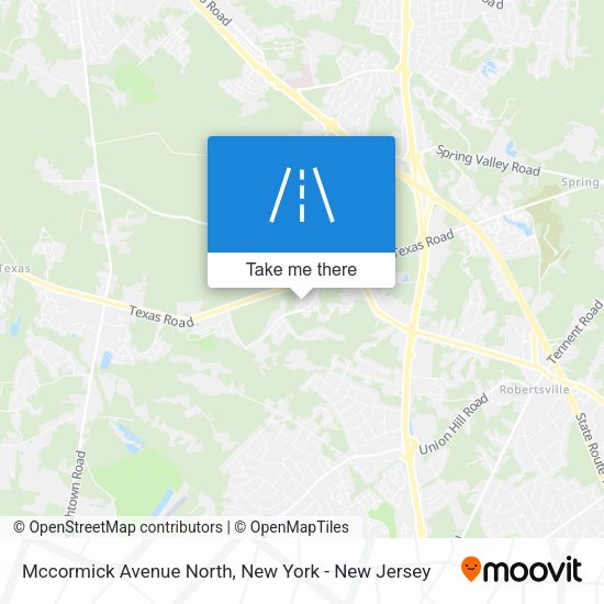 Mapa de Mccormick Avenue North
