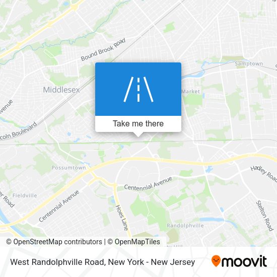Mapa de West Randolphville Road