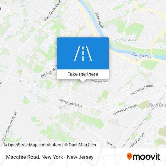 Macafee Road map