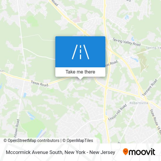 Mapa de Mccormick Avenue South