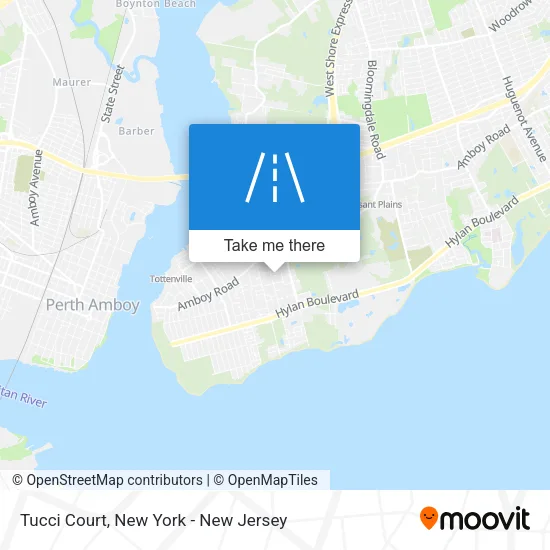 Tucci Court map